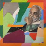 KERRY JAMES MARSHALL American artist and professor 1955 mixed media 16x16