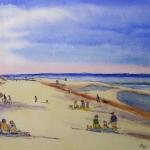 BALLSTON BEACH, TRURO, JUNE, watercolor