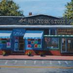 PTOWN LANDNMARK acrylic on canvas  6 x 8  SOLD