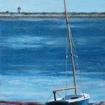 Tranquil acrylic on canvas 16 x 8
