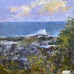 1889, oil on board, 
