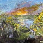 LATER THAT DAY oil  SOLD