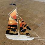 SAIL BOAT ASSEMBLAGES, Rick Frankosky, various styles and materials