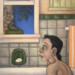EVENSONG 30 x 24" oil on canvas