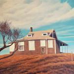 SPION KOP COTTAGE, oil on canvas 24 x 36     SOLD