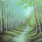 WOOD LAND BRIGADE oil 20 x 30" SOLD