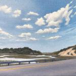 End of Tow, oil on canvas, 12 x 16"