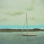 AT ANCHOR< oil on linen, 16 x 20"