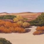 AUTUMN SANDS, oil on board, 5 x 7 SOLD