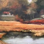 November in Truro, oil on canvas, 18 x 24"