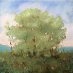 Sweet Grove, oil on canvas, 10 x 10  SOLD