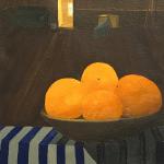 ORANGES oil on linen 18 x 16