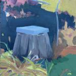 STUMP oil on panel 10 x 8