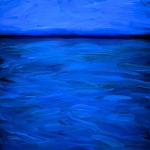 BLUE SEA aka BLUE WATER acrylic