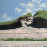Dune Break 3 oil on canvas, 12 x 16"