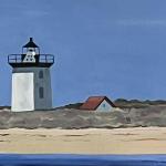 LONG POINT 4 oil on canvas, 8 x 10"
