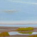 Bayside Grasses, oil on panel, 8 x 10"