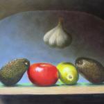 GUACAMOLE oil on panel 11 x 14
