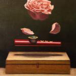 THE MAGIC FLUTE  12 x 9"  oil on panel