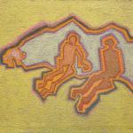 BEACH BOYS acrylic on canvas 24 x 28