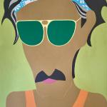 VIM 1978  acrylic on canvas 46 x 35