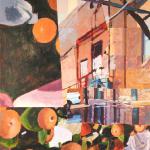 THE DICKERSON oil on canvas, 26 x 22"