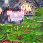JOHNSON STREET acarylic/panel 18 x 24
