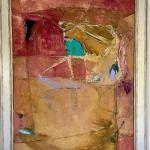 OF THE FARM oil, Gamblin Ground, knife-scribed, cold wax finish 18 x 24