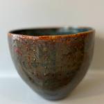 Medium, Green and Rust Planter, 5.75 x 7"










