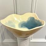 Sea Wave Bowl, ceramic